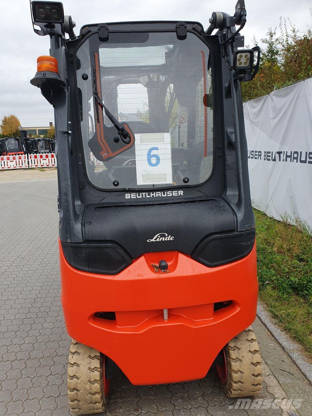 Linde E30/600HL Container Carretillas de horquilla eléctrica