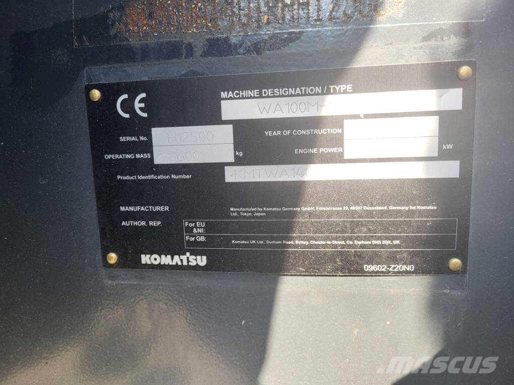 Komatsu WA100M-8 Utovarivači na kotačima