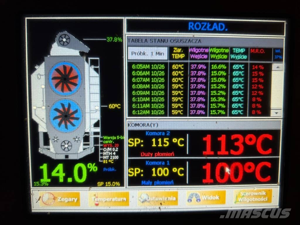 GSI CORN DRYER GSI 1226 Graandrogers