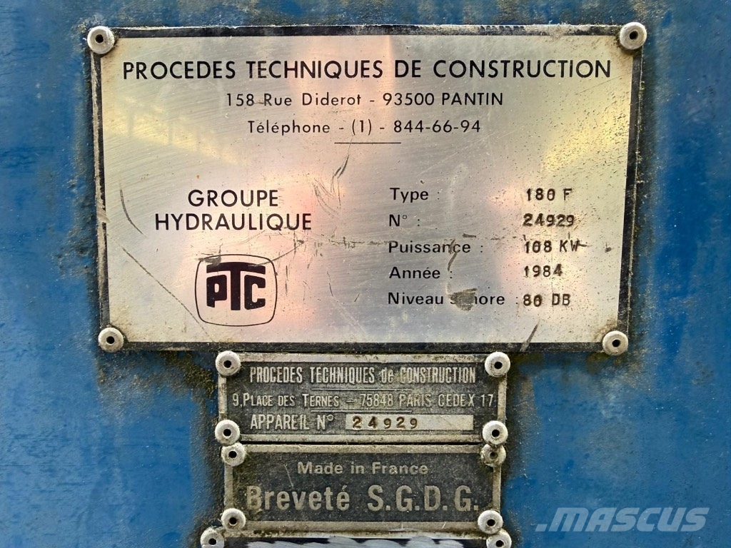 PTC 180F Power Pack Rammgeräte Zubehör und Ersatzteile