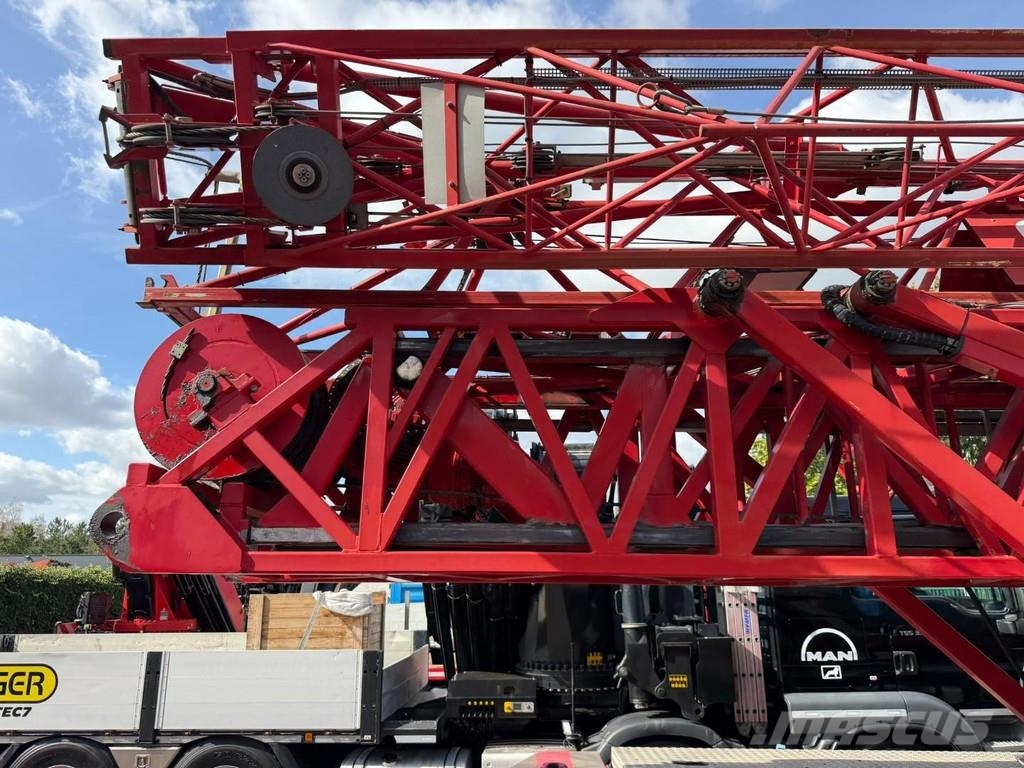 Faun MTC AF 38 6x4x6 - 38m Max radius boom / Auslegerlä Bokštiniai kranai