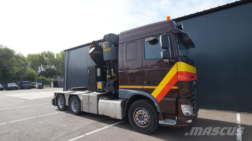 DAF XF 460 6x2 tracto runit with Palfinger PK 63002 EH Sattelzugmaschinen