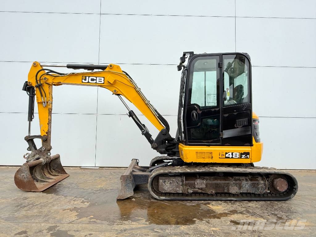 JCB 48Z-1 - Hammer Lines / Quick Coupler حفارات صغيرة أقل من 7 طن (حفارات صغيرة)