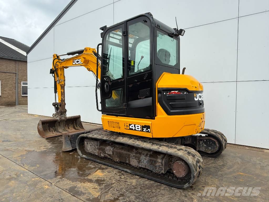 JCB 48Z-1 - Hammer Lines / Quick Coupler حفارات صغيرة أقل من 7 طن (حفارات صغيرة)