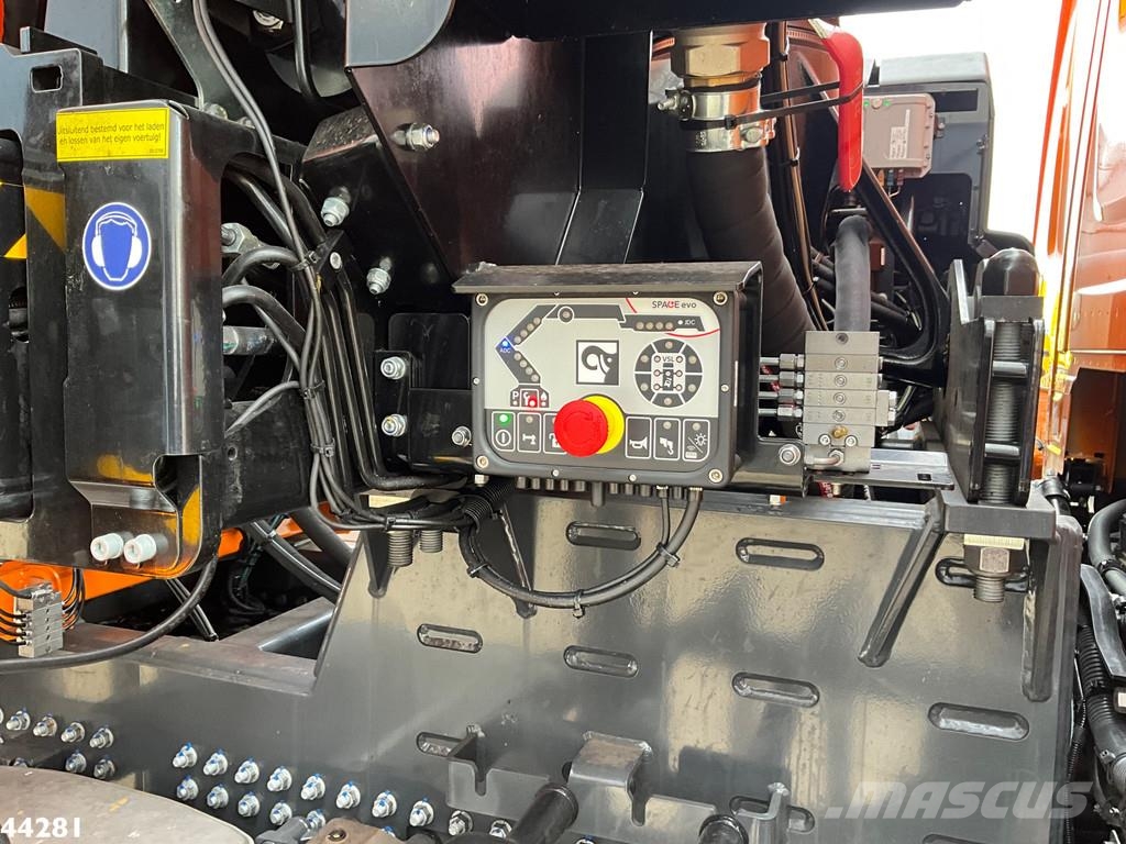 DAF FAN XD 340 Euro 6 Hiab 23 Tonmeter laadkraan Camiones de basura