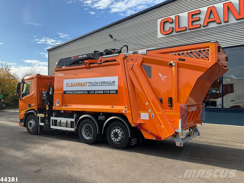 DAF FAN XD 340 Euro 6 Hiab 23 Tonmeter laadkraan Camiones de basura