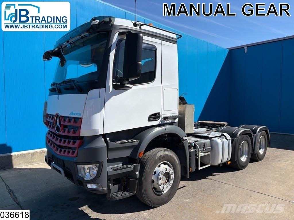 Mercedes-Benz Arocs 2642 6x4, Euro 6, PTO, hydraulics Ciągniki siodłowe