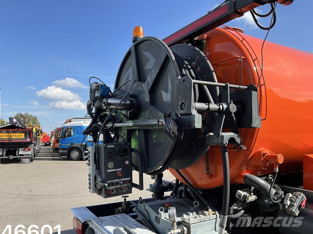 DAF FA 75 CF 250 Hogedruk spoelwagen Just 73.977 km! Kombi / koparki ssące