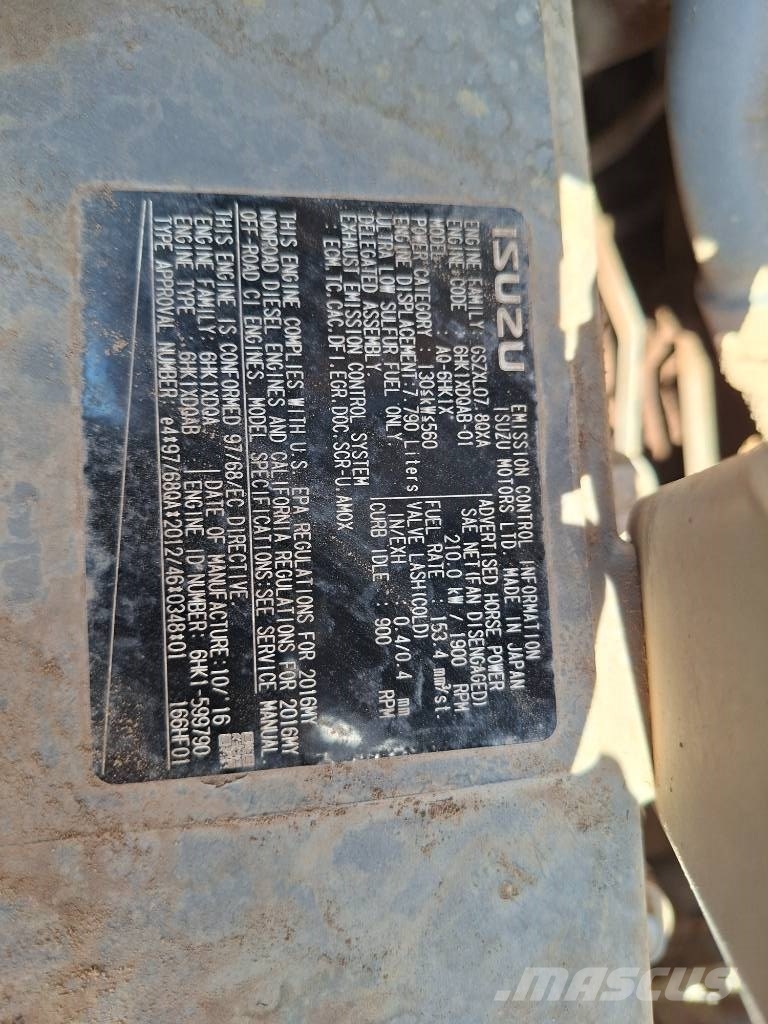 Hitachi ZX350LC-6+GPS (CW55s) Εκσκαφείς με ερπύστριες