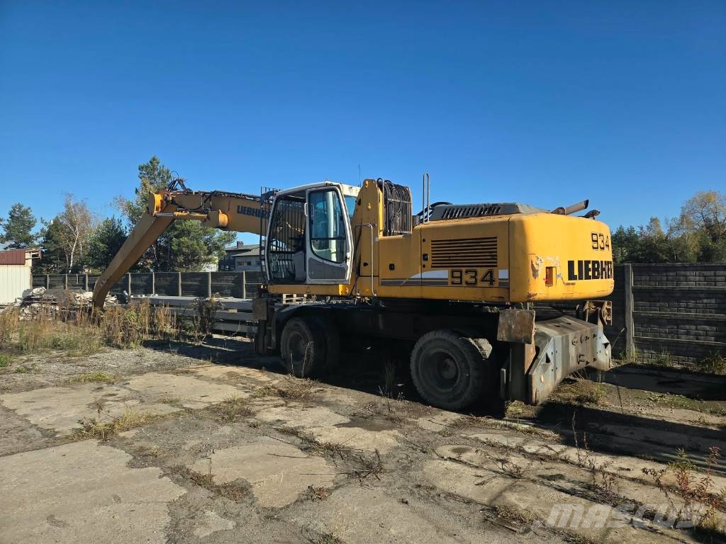 Liebherr 934 C Bagri za prekladanje primarnih/sekundarnih surovin