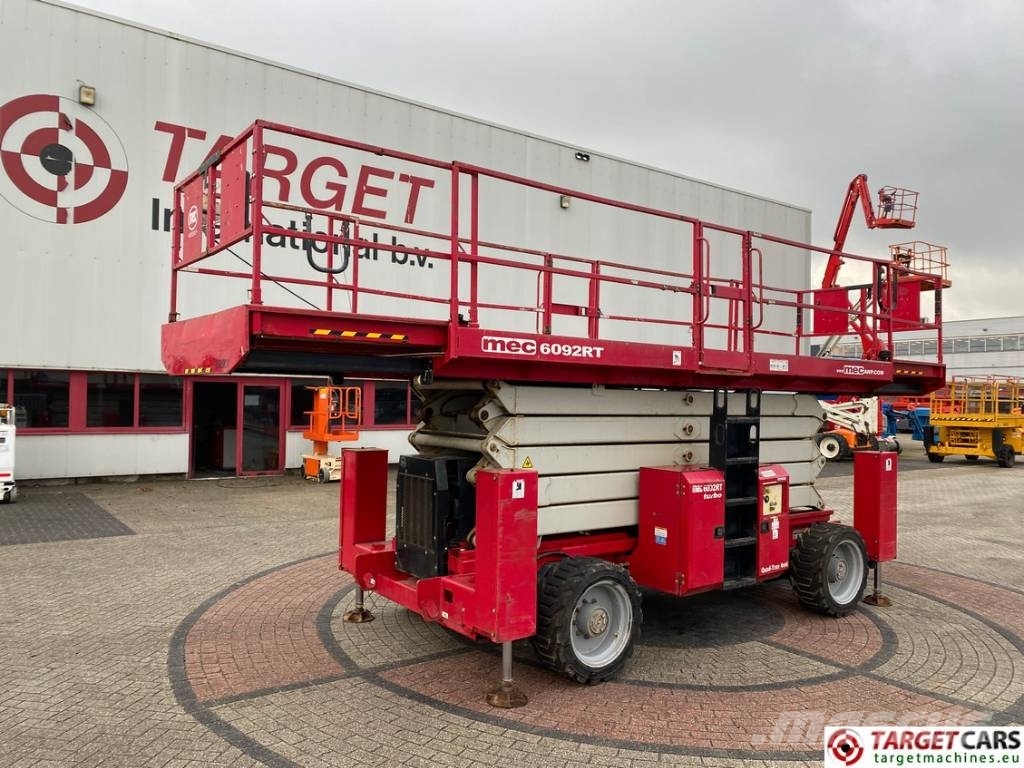 MEC 6092RT Diesel 4x4 Scissor Work Lift 2020cm Käärtõstukid