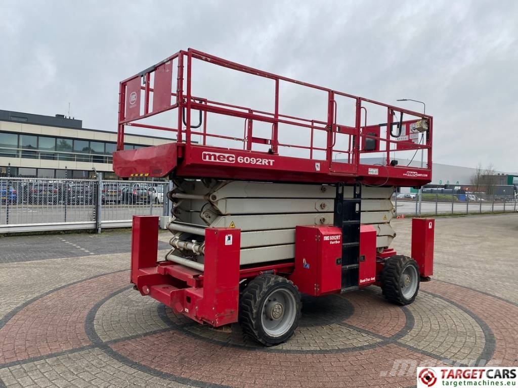 MEC 6092RT Diesel 4x4 Scissor Work Lift 2020cm Käärtõstukid