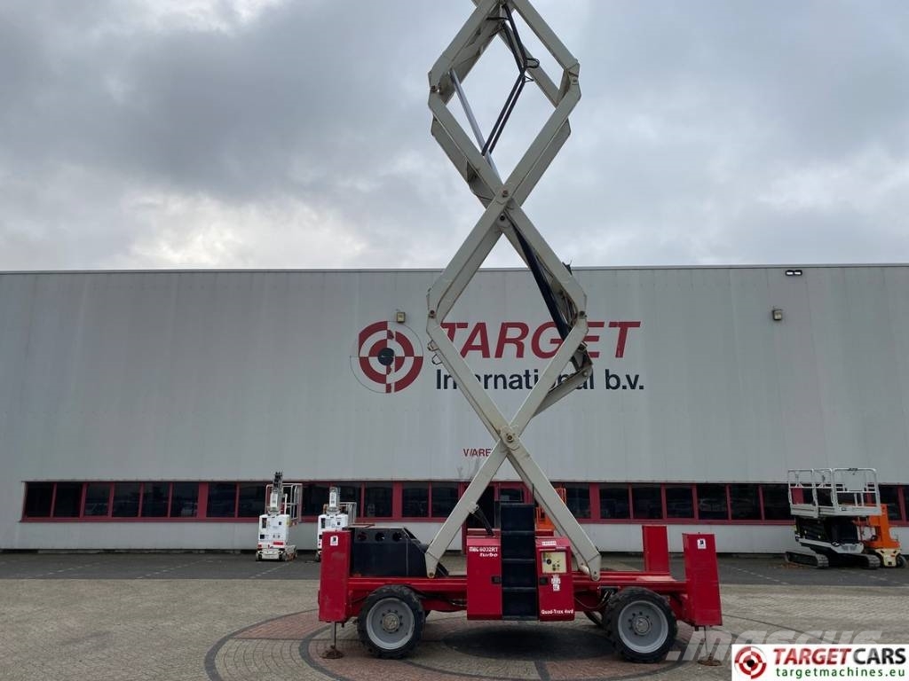MEC 6092RT Diesel 4x4 Scissor Work Lift 2020cm Käärtõstukid