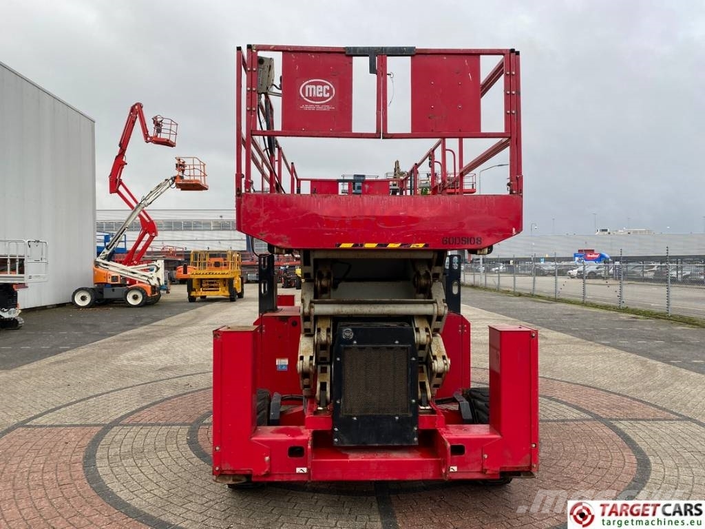 MEC 6092RT Diesel 4x4 Scissor Work Lift 2020cm Käärtõstukid