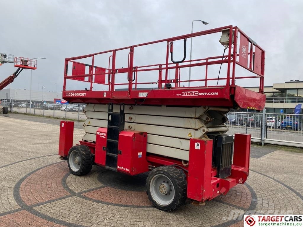 MEC 6092RT Diesel 4x4 Scissor Work Lift 2020cm Käärtõstukid
