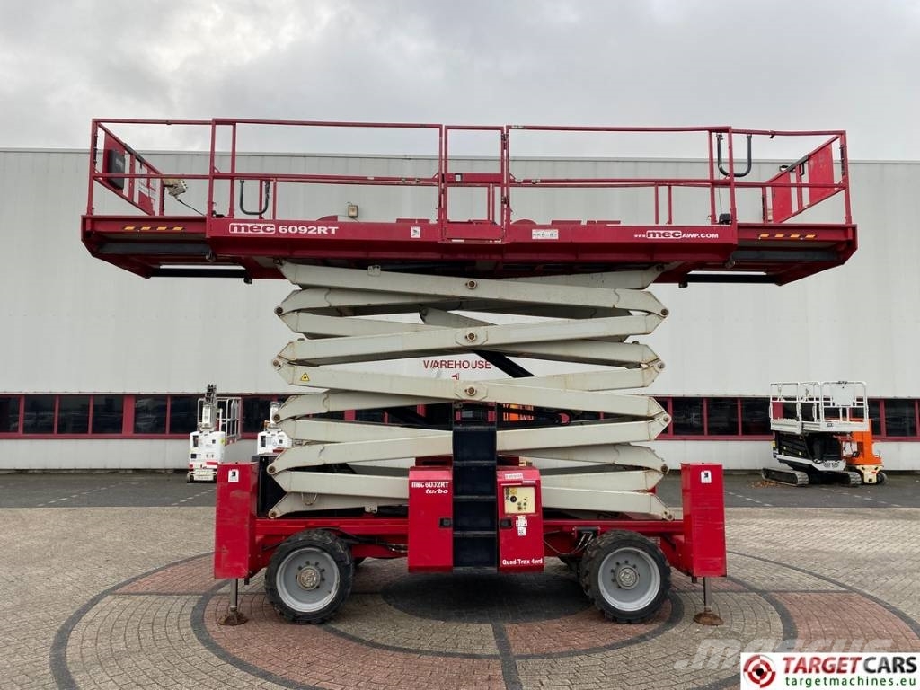 MEC 6092RT Diesel 4x4 Scissor Work Lift 2020cm Käärtõstukid