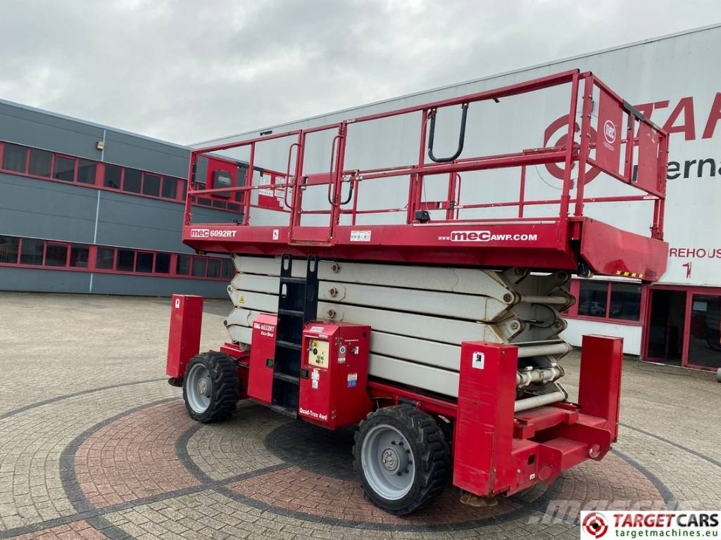 MEC 6092RT Diesel 4x4 Scissor Work Lift 2020cm Käärtõstukid