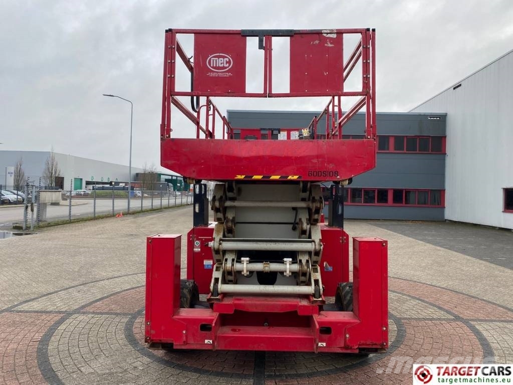 MEC 6092RT Diesel 4x4 Scissor Work Lift 2020cm Käärtõstukid