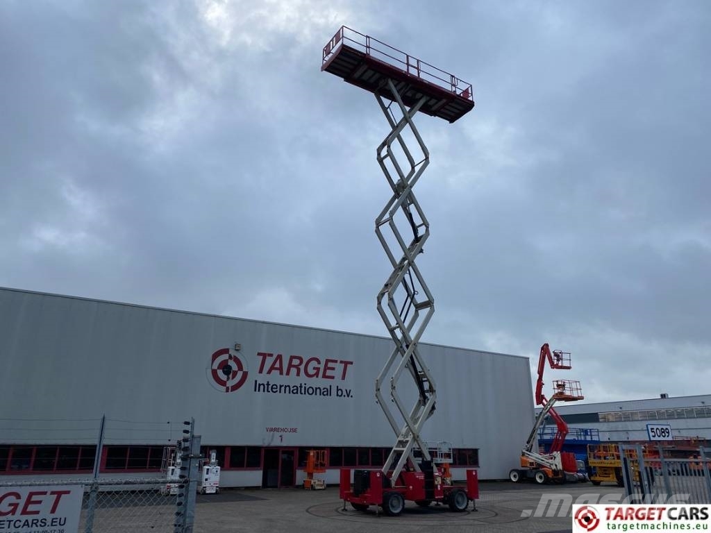MEC 6092RT Diesel 4x4 Scissor Work Lift 2020cm Käärtõstukid
