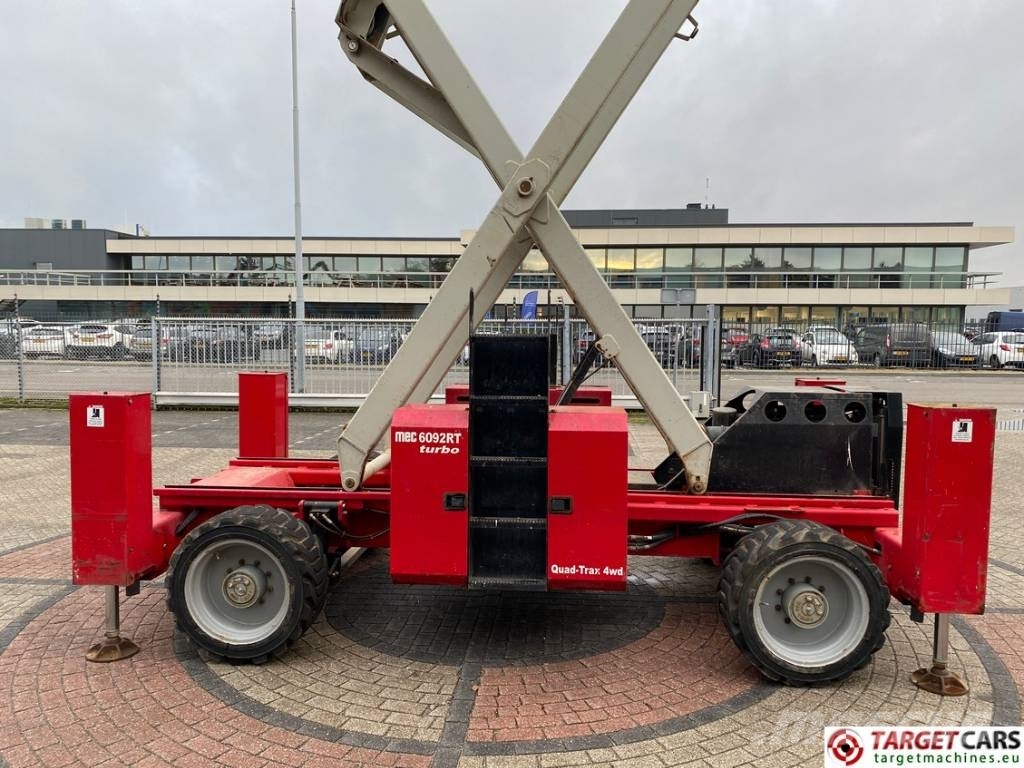 MEC 6092RT Diesel 4x4 Scissor Work Lift 2020cm Käärtõstukid