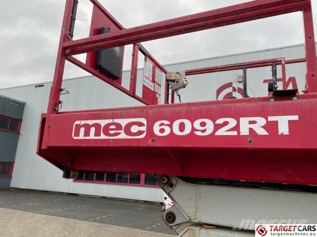 MEC 6092RT Diesel 4x4 Scissor Work Lift 2020cm Käärtõstukid