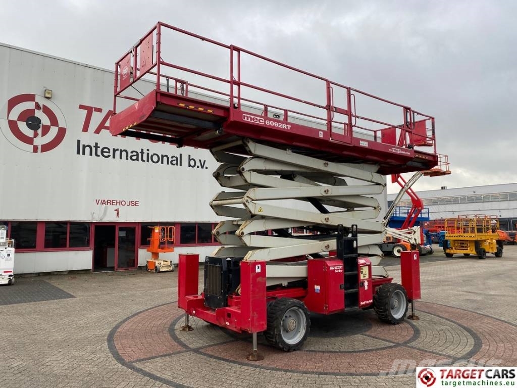 MEC 6092RT Diesel 4x4 Scissor Work Lift 2020cm Käärtõstukid
