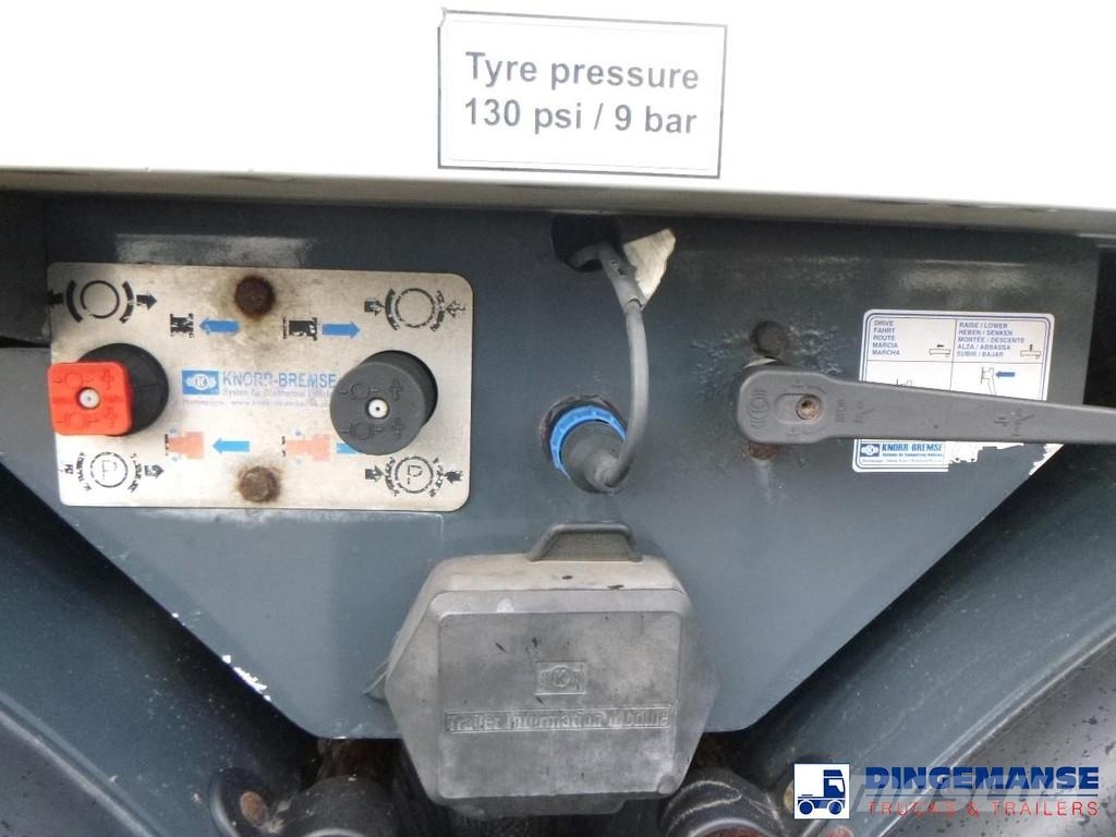 Cobo Fuel tank alu 44.7 m3 / 6 comp Tanker yari çekiciler