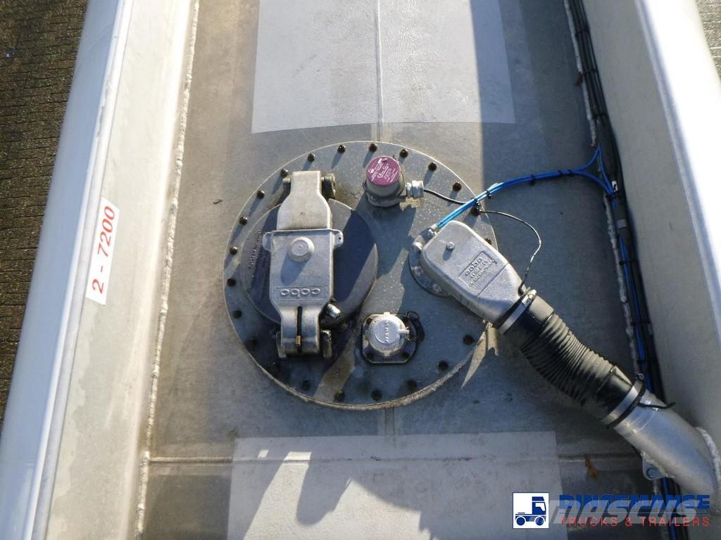 Cobo Fuel tank alu 44.7 m3 / 6 comp Tanker yari çekiciler