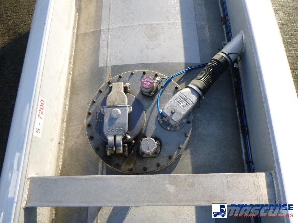 Cobo Fuel tank alu 44.7 m3 / 6 comp Tanker yari çekiciler