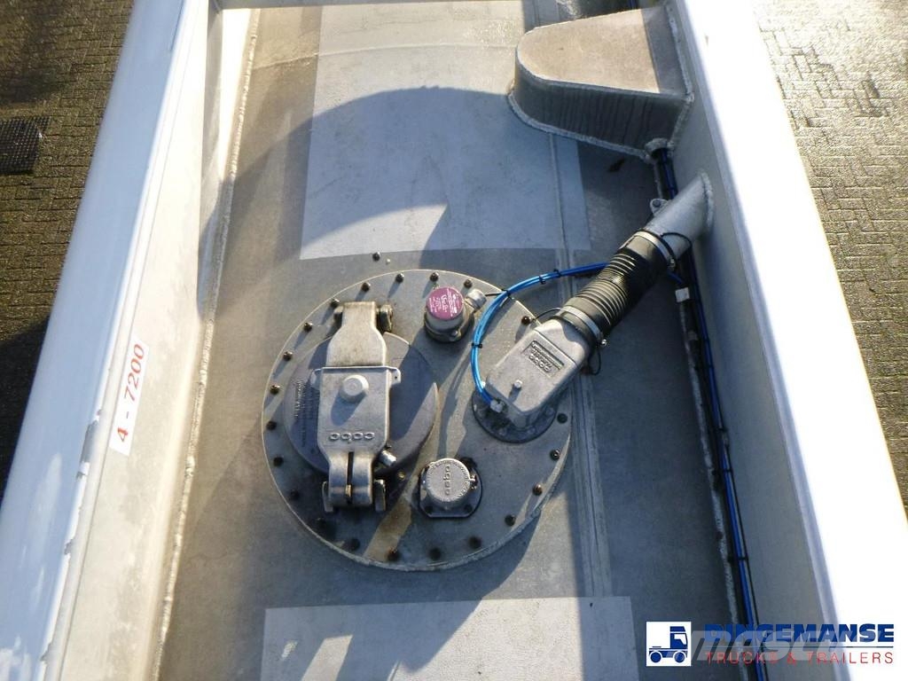 Cobo Fuel tank alu 44.7 m3 / 6 comp Tanker yari çekiciler
