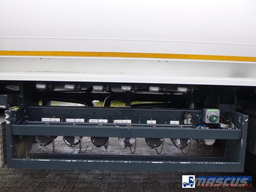 Cobo Fuel tank alu 44.7 m3 / 6 comp Tanker yari çekiciler