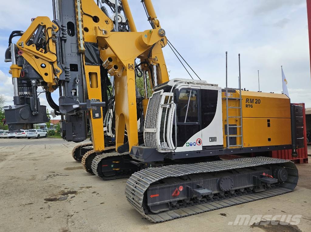 RTG Bohrgerät / Drilling Rig RM 20 with DTH Hammer Taladros pesados