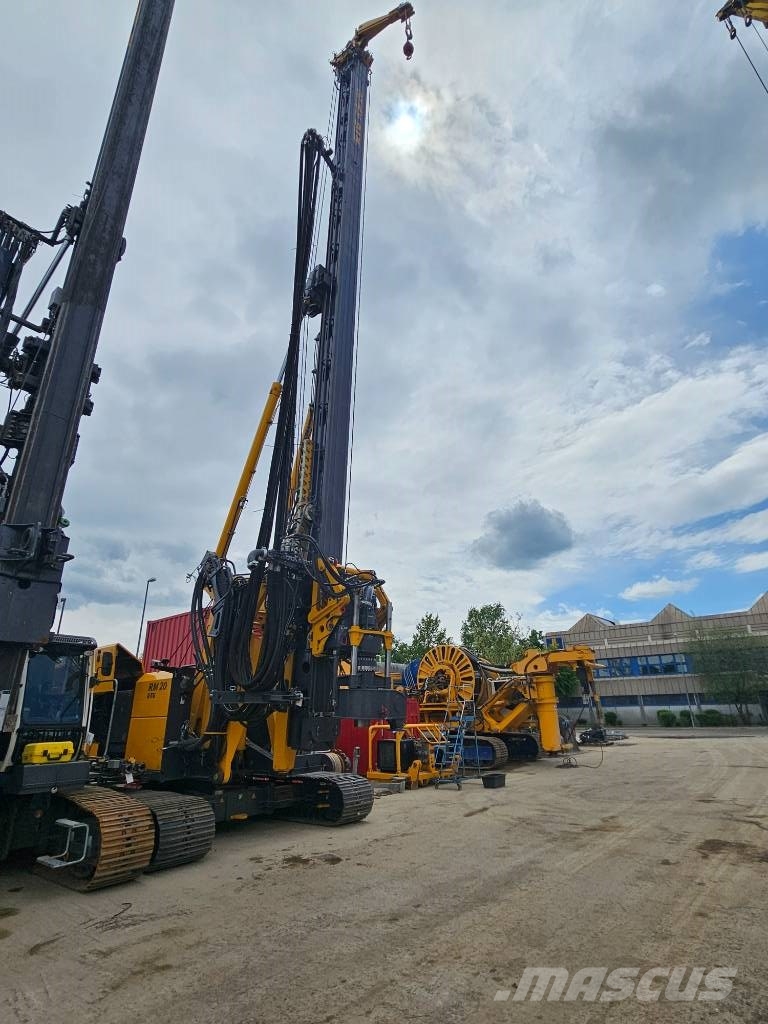 RTG Bohrgerät / Drilling Rig RM 20 with DTH Hammer Taladros pesados