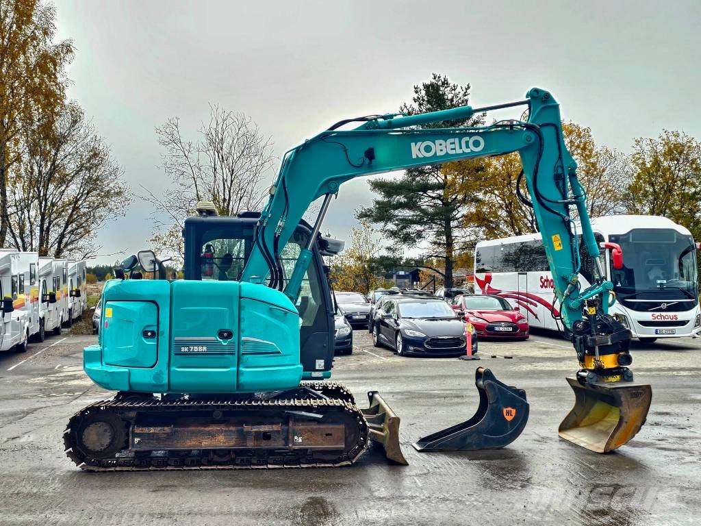 Kobelco SK75SR-3E 履带挖掘机