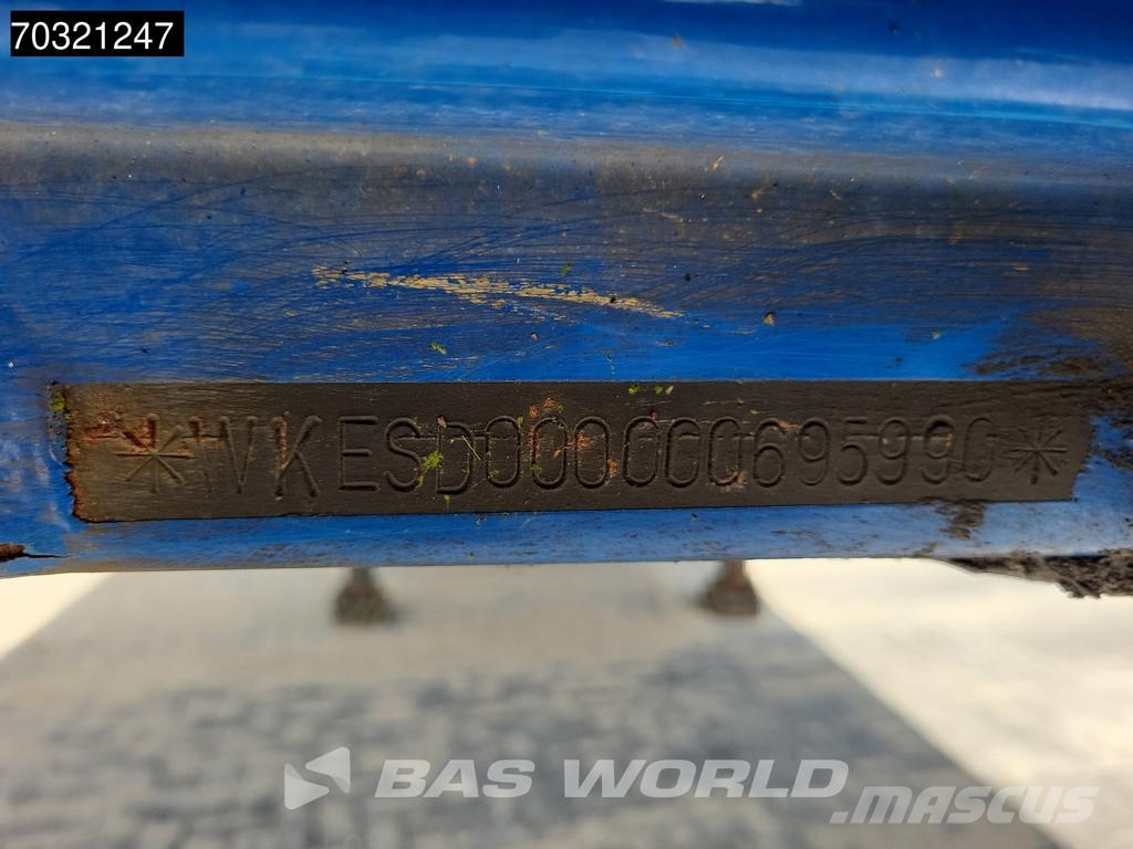 Krone SD Lift Axle Semirremolques con caja de lona