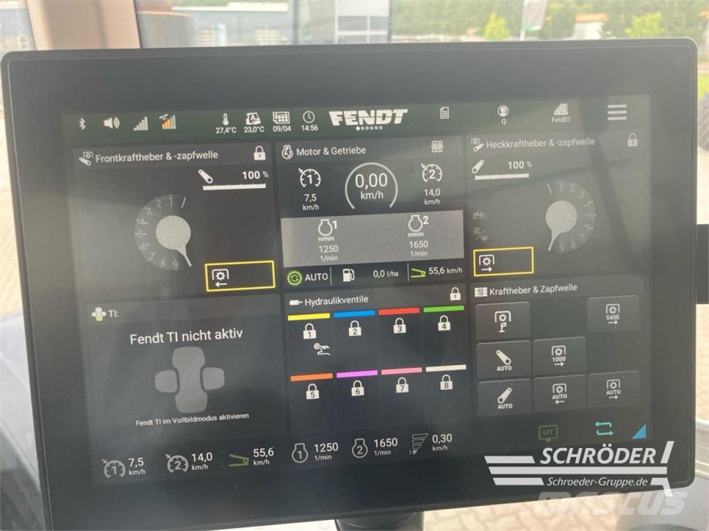 Fendt 936 VARIO GEN7 PROFI PLUS الجرارات