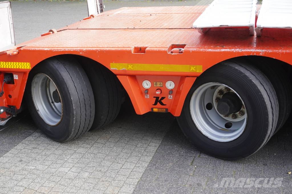 Kässbohrer LB2 TIEF-BETT low loader semi-trailer/16.5m/2units Low loader-semi-trailers