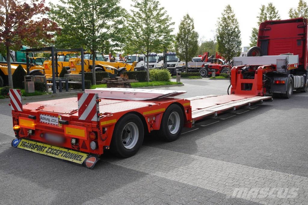 Kässbohrer LB2 TIEF-BETT low loader semi-trailer/16.5m/2units Low loader-semi-trailers