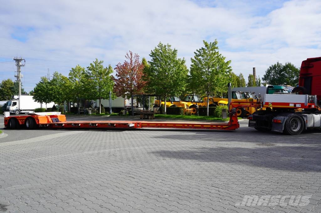 Kässbohrer LB2 TIEF-BETT low loader semi-trailer/16.5m/2units Low loader-semi-trailers