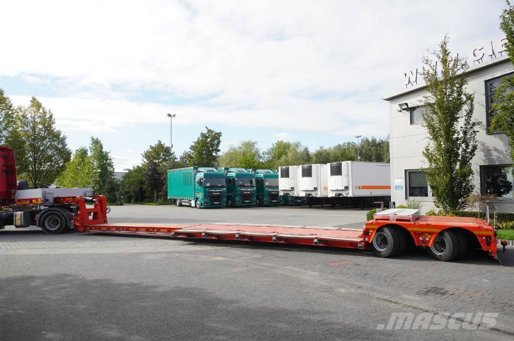 Kässbohrer LB2 TIEF-BETT low loader semi-trailer/16.5m/2units Low loader-semi-trailers