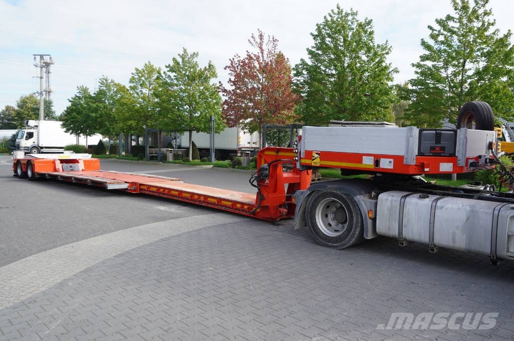 Kässbohrer LB2 TIEF-BETT low loader semi-trailer/16.5m/2units Low loader-semi-trailers