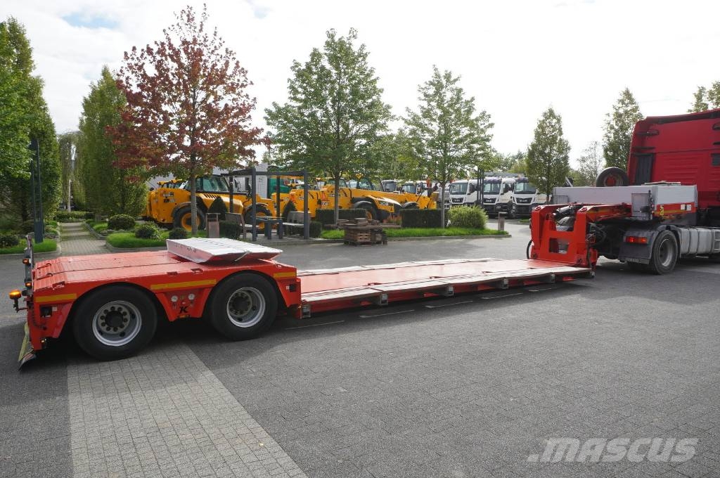 Kässbohrer LB2 TIEF-BETT low loader semi-trailer/16.5m/2units Low loader-semi-trailers