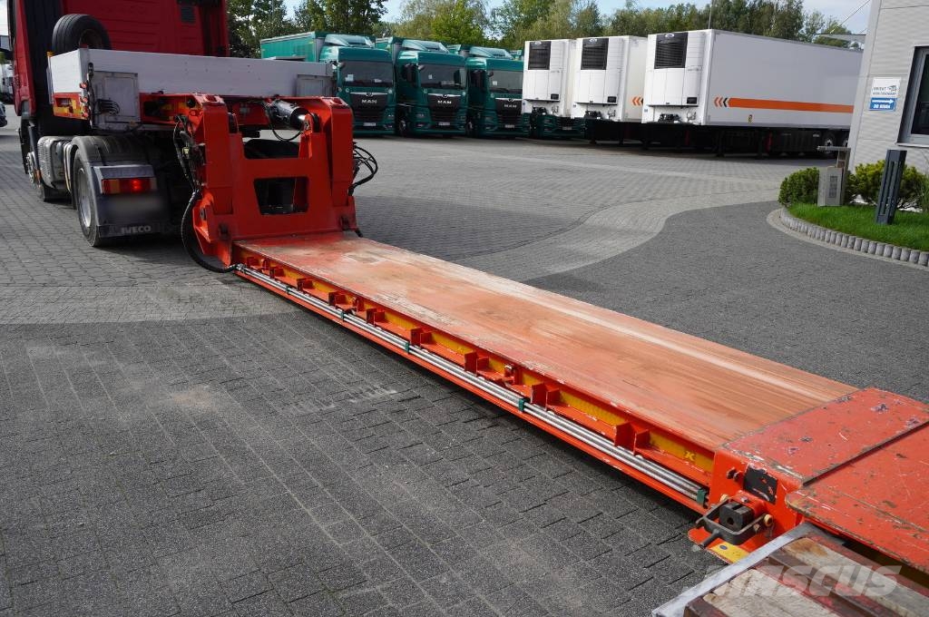 Kässbohrer LB2 TIEF-BETT low loader semi-trailer/16.5m/2units Low loader-semi-trailers