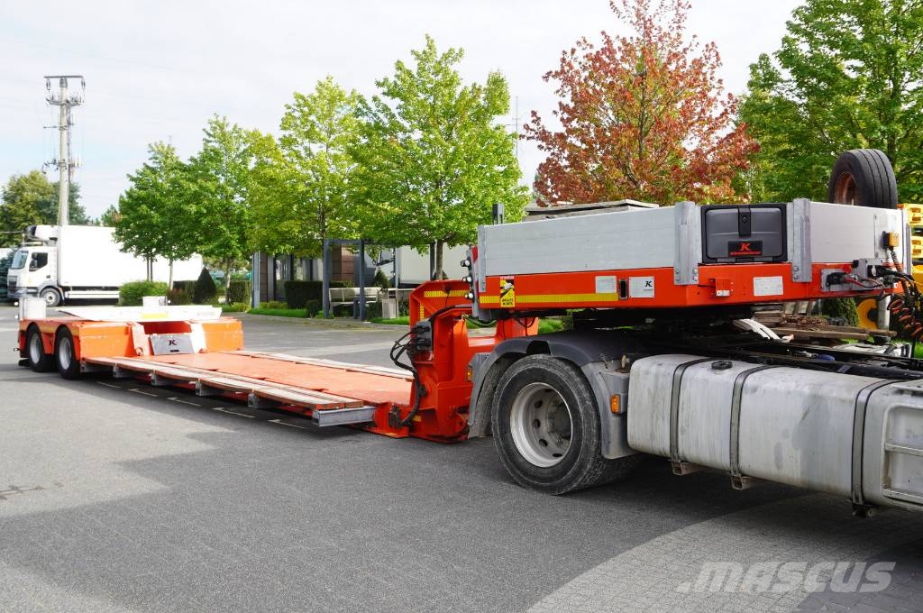 Kässbohrer LB2 TIEF-BETT low loader semi-trailer/16.5m/2units Low loader-semi-trailers