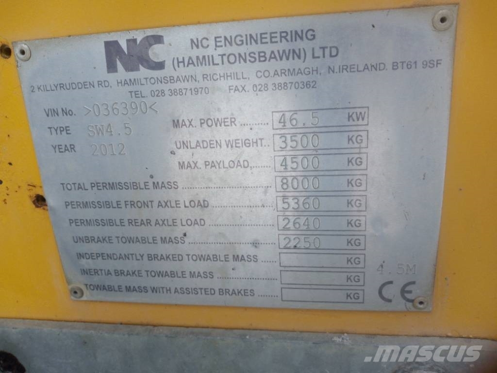 NC SW 4.5 Zglobni demperji