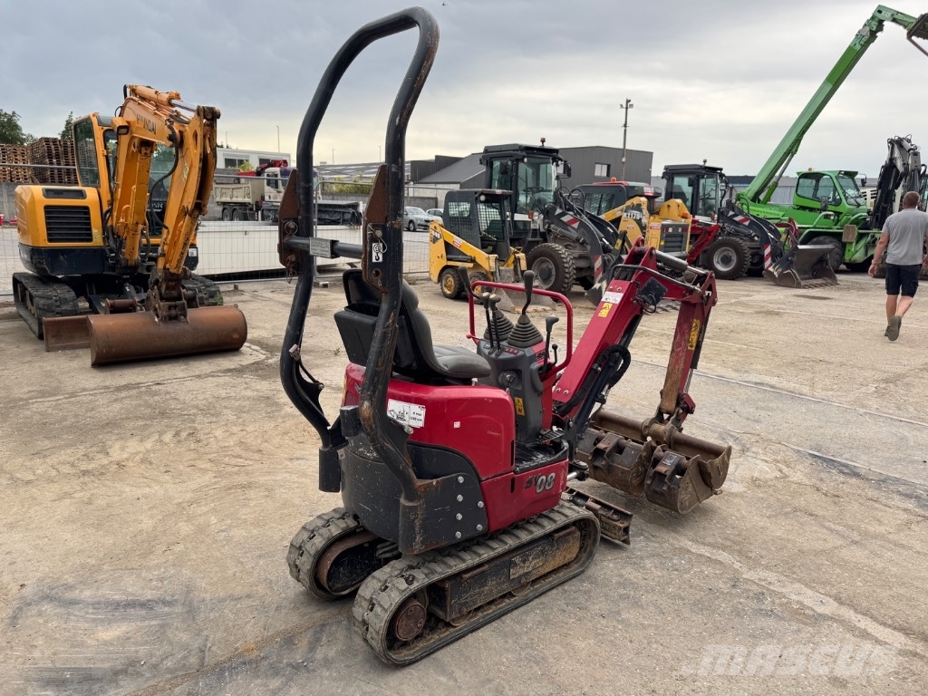 Yanmar SV08 (1E758) حفارات صغيرة أقل من 7 طن (حفارات صغيرة)