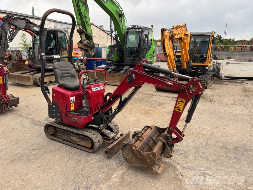 Yanmar SV08 (1E758) حفارات صغيرة أقل من 7 طن (حفارات صغيرة)