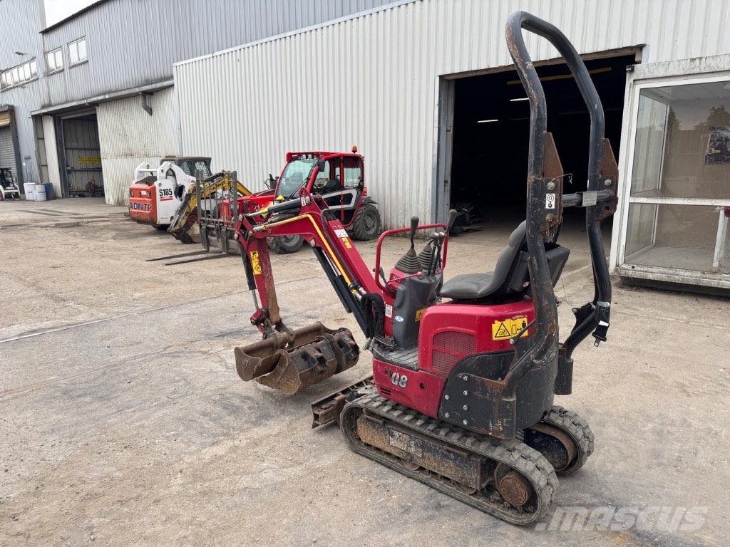 Yanmar SV08 (1E758) حفارات صغيرة أقل من 7 طن (حفارات صغيرة)