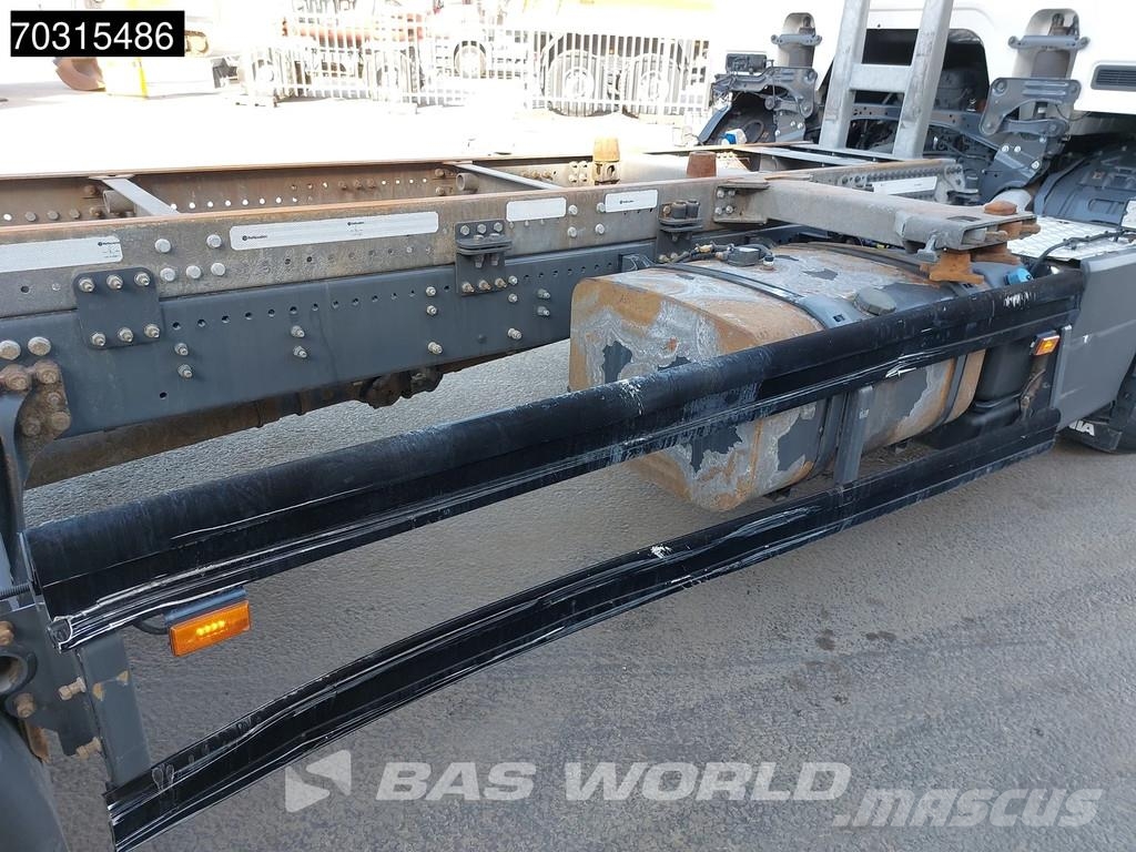 Scania P500 P 6X2 Full Air Zepro 2500kg Ladebordwand Lift شاحنات قابلة للفك