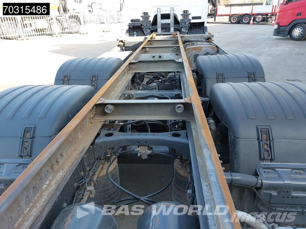 Scania P500 P 6X2 Full Air Zepro 2500kg Ladebordwand Lift شاحنات قابلة للفك